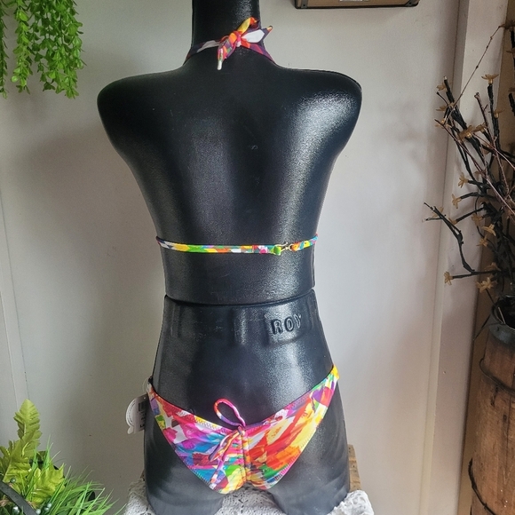 Bswim Bikini Swimsuit Multi Colored L - Picture 8 of 9